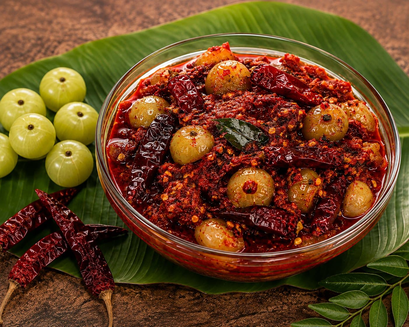 Amla Pandumirchi Pickle