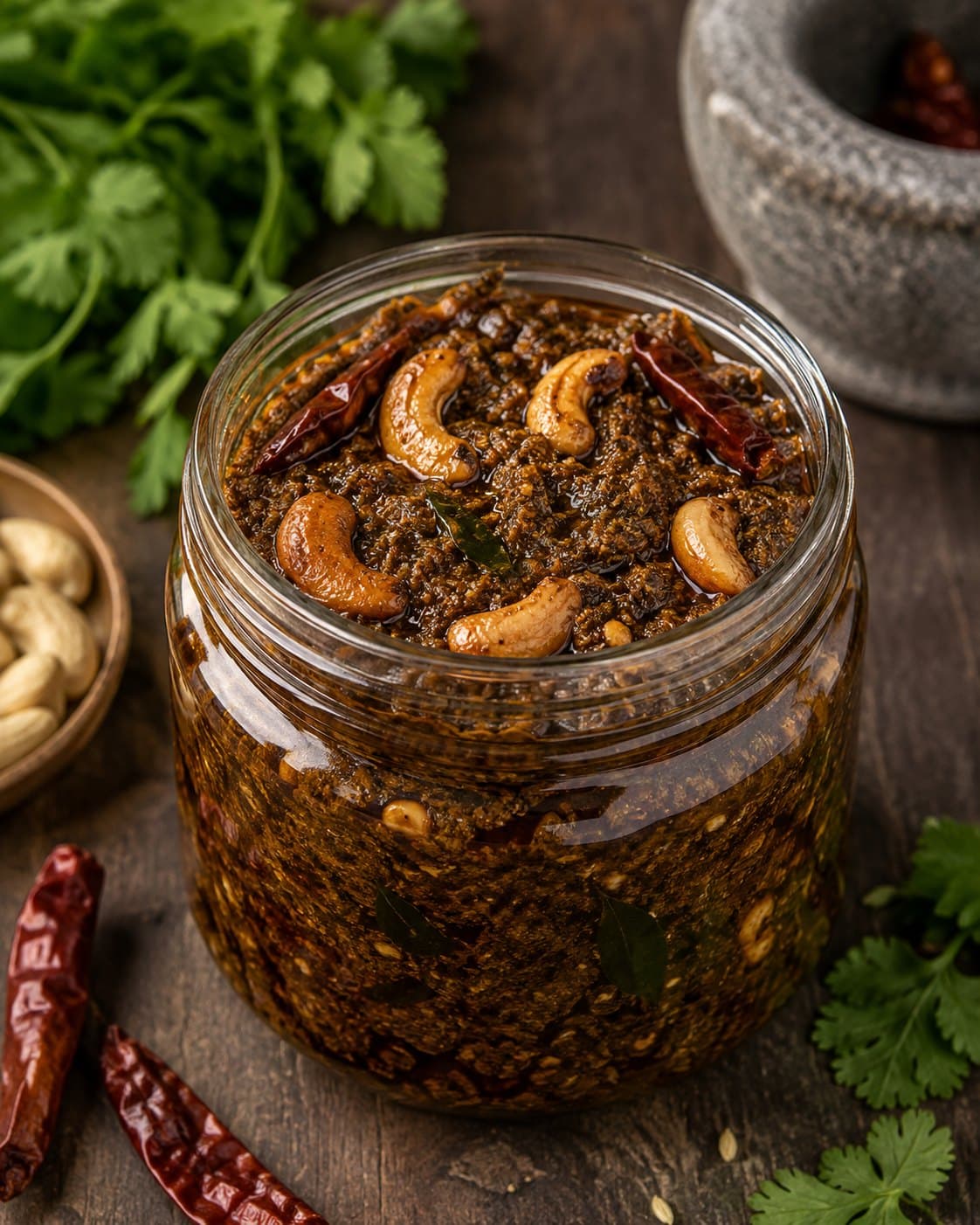 Jeedipappu Kothimeera Pickle