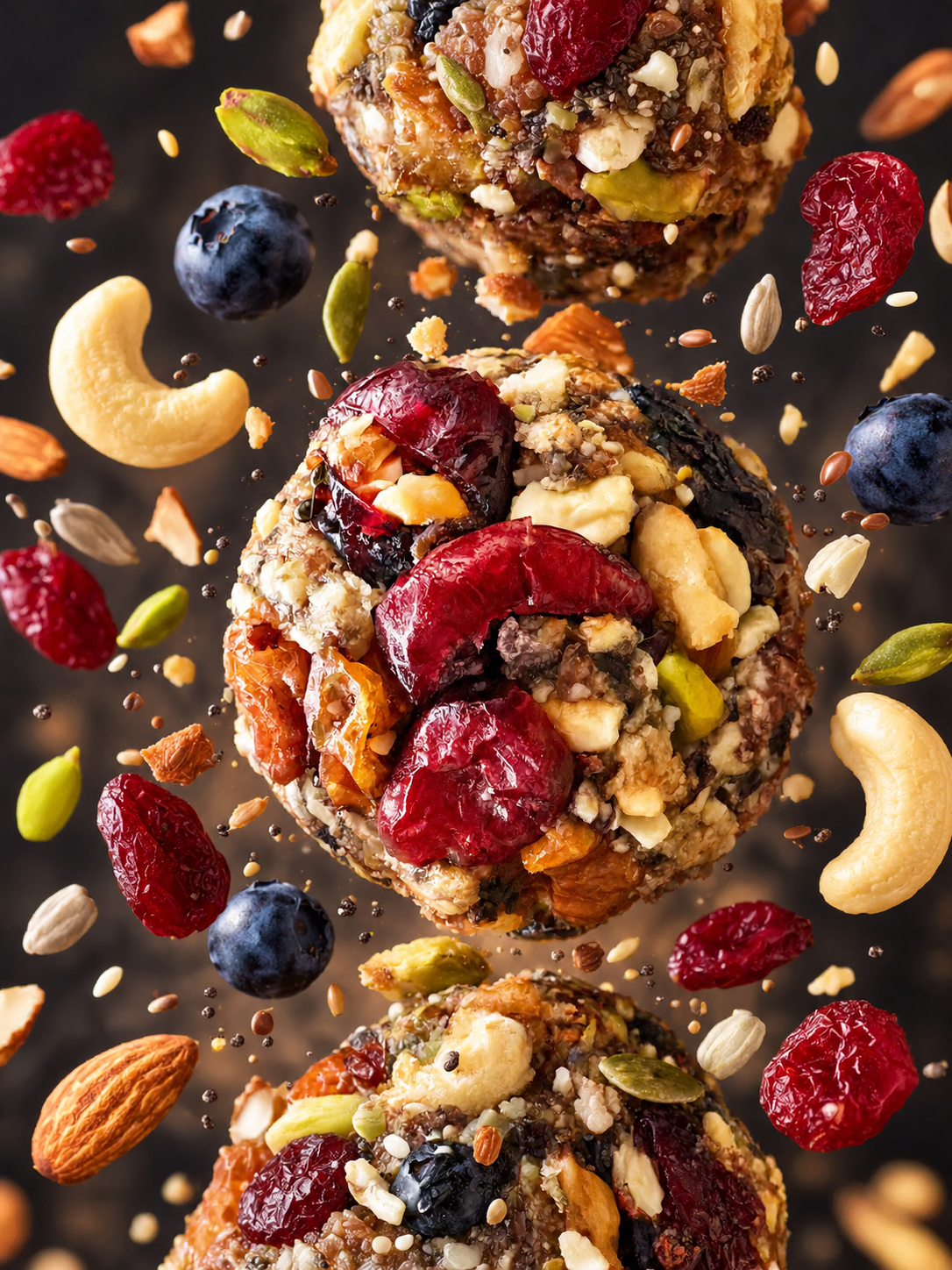 Berry & Dry Fruit Bliss Balls
